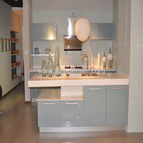 Kitchen Counter Table White Acrylic Artificial Stone